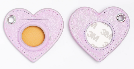 Self Finishing Leather AirTag Holder