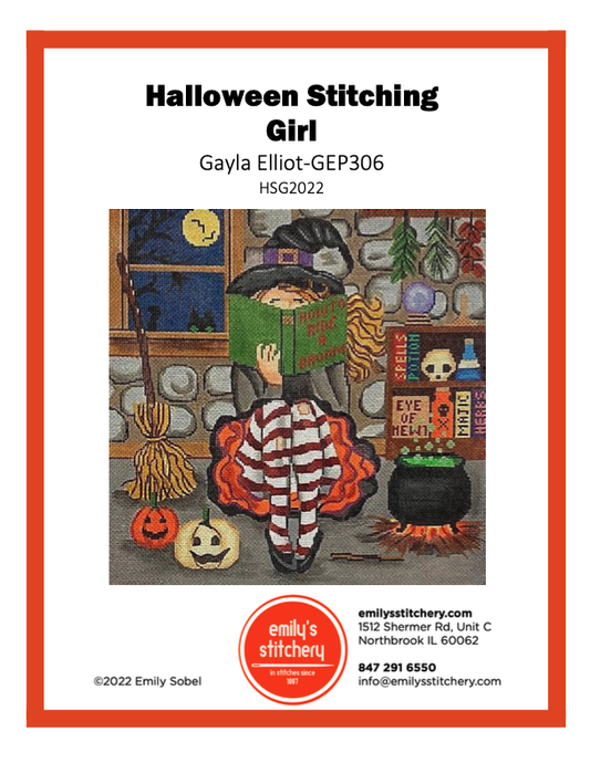 Emily's Stitch Guide - GEP306 - Halloween Girl