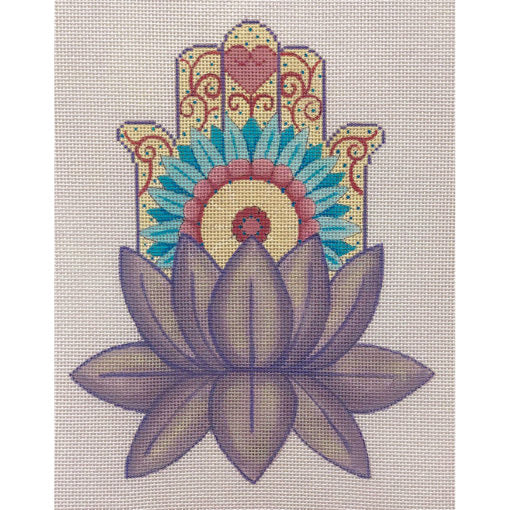 Lotus and Hamsa