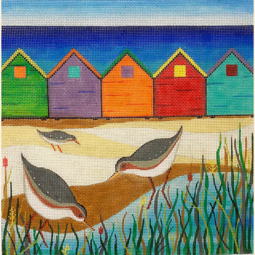Sandpipers and Huts
