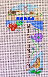 Wisconsin Candy Cane