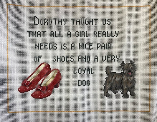 Dorothy taught us...