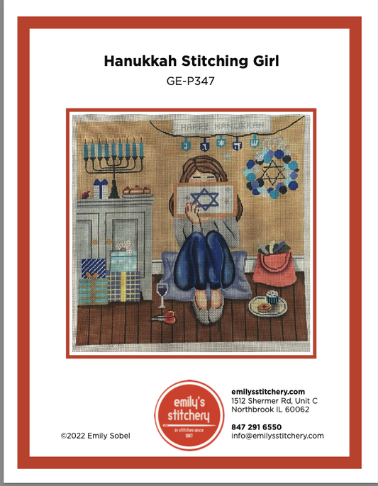 Emily's Stitch Guide - GEP347 - Hanukkah Girl