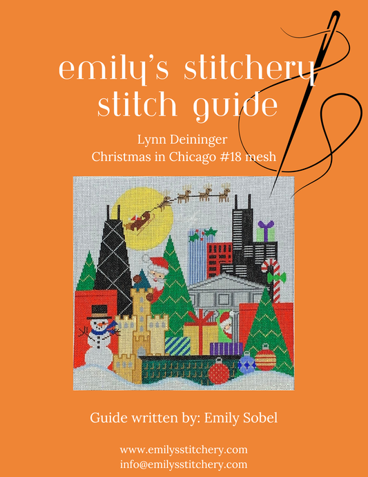 Christmas In Chicago #18  Emily's Stitch Guide