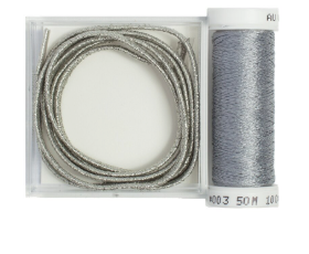 Russia Braid with Couching Thread