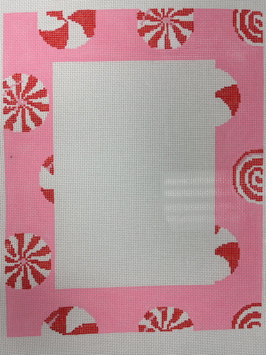 Peppermint Candy Picture Frame