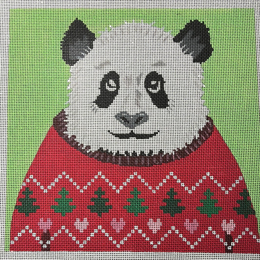 Panda holiday sweater
