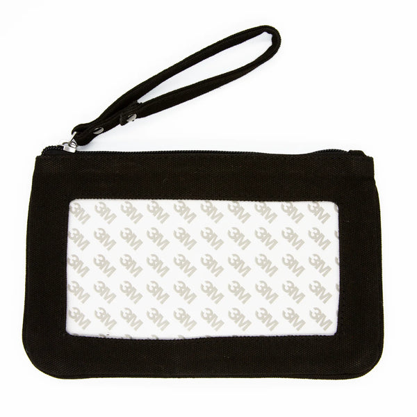 Canvas Clutch - Black
