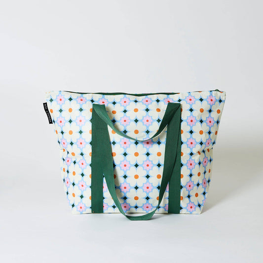 Daisy Zip Medium Tote
