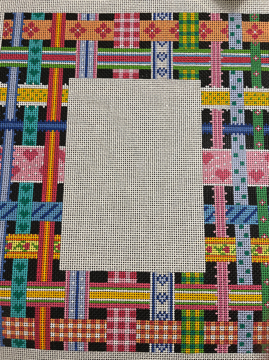 Woven Ribbons on Black