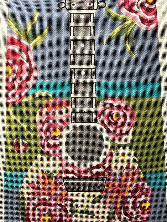 Floral guitar