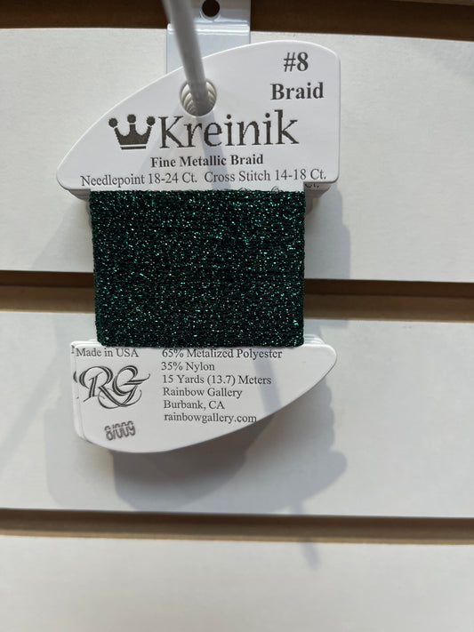 Kreinik #8 -Emerald - 8/009