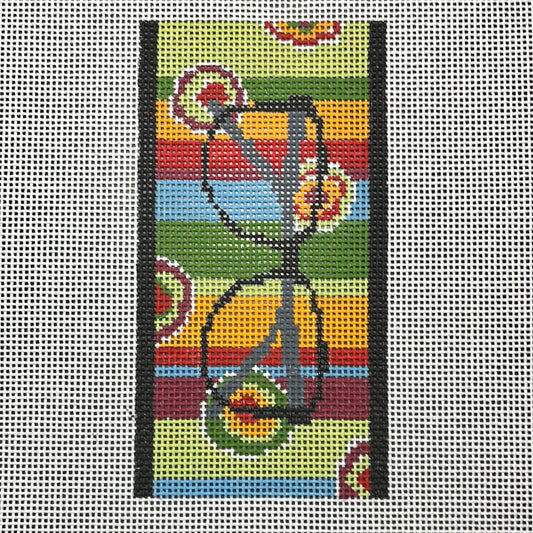 Dots and stripes eyeglass case