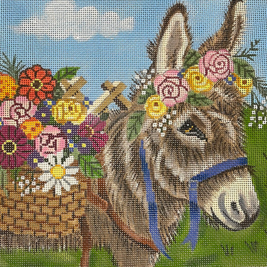 Floral donkey