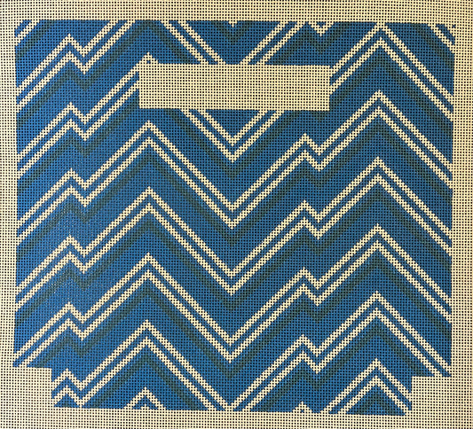 Aqua Zag Clutch Large