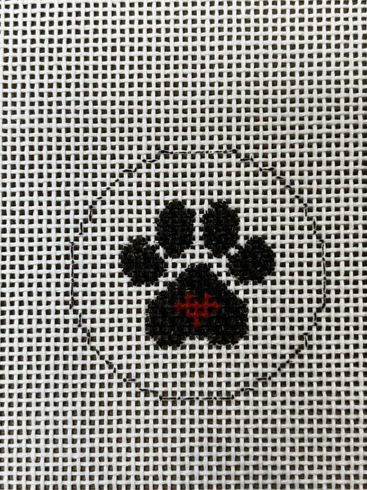 Tiny Round Paw Heart