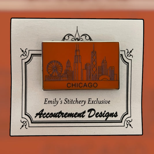 Chicago Skyline - Emily's Stitchery Exclusive