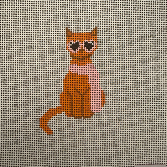 Mini Fab Cat, Orange