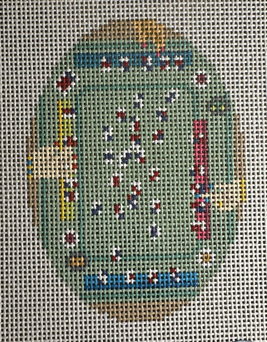 Mahjong from Above Oval