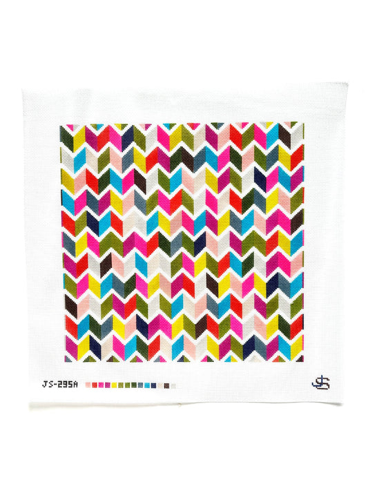 Chevron Stripe Rainbow