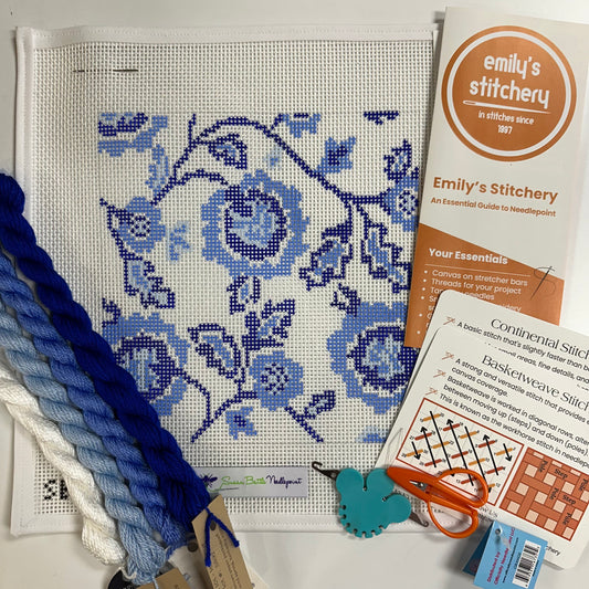 Emily's Beginner Kit - Blue Floral