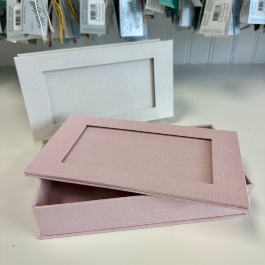 Self-Finishing Keepsake Box w/Lid (Rose Poudre)
