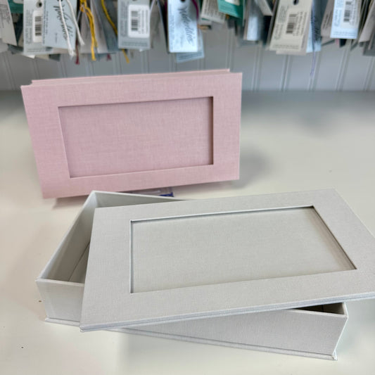 Self-Finishing Keepsake Box w/Lid (Ivory)
