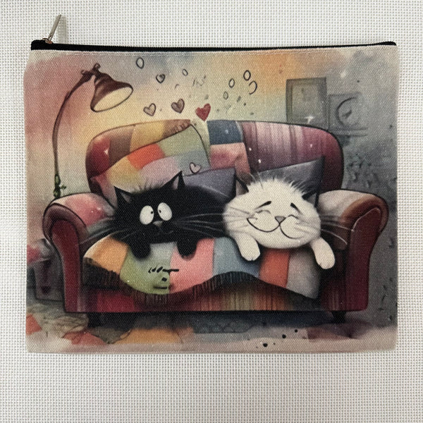 Thread Bag - Kitties on Couch