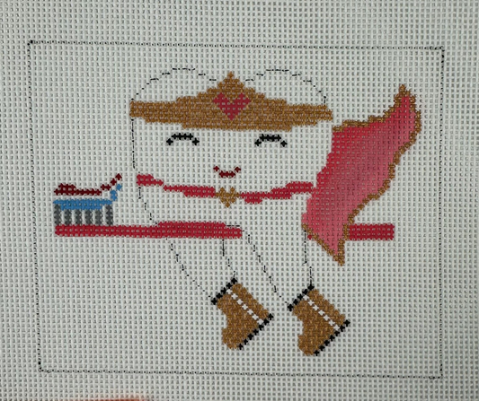 Tooth Fairy Girl w/ Stitch Guide