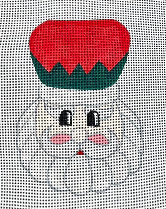 Janet Casey:JC-54 (Sugarplum Santa (includes stitch guide by Janet Casey)