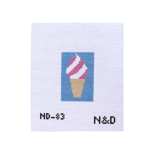 Ice Cream Cone Luggage Tag