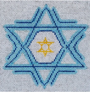 Hanukkah Snowflake