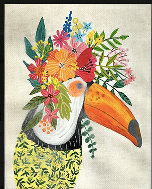 Toucan In Yellow Top