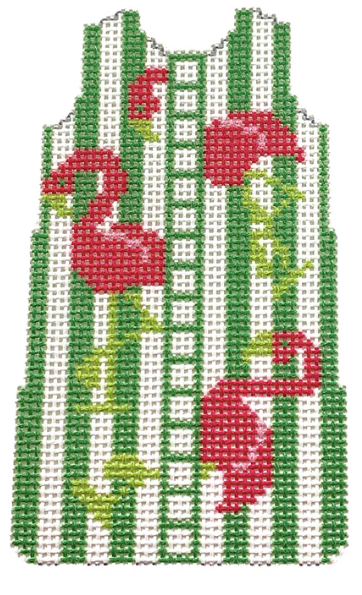 NTG TS256 - Flamingos Mini Shift on 13 ct