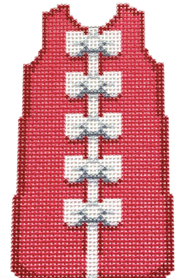 NTG TS231 - White Bows/Hot Pink Mini Shift