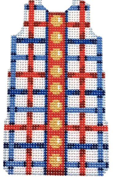 NTG TS224 - Red/White/Blue Lattice Mini Shift