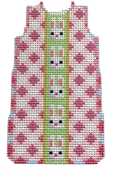 NTG TS217 - Bunnies/Gingham Mini Shift