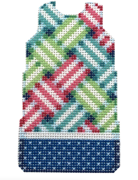 NTG TS212 - Woven Stripes Mini Shift