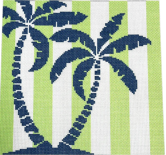 NTG TS159 - Palm Tree Stencil on Lime