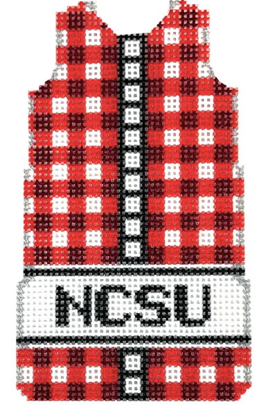 NTG TS150 - NCSU Red Gingham Shift