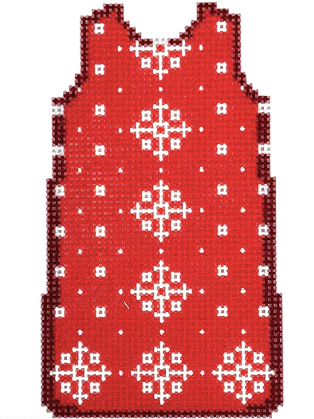 NTG TS136 - Snowflake Mini Shift/Red