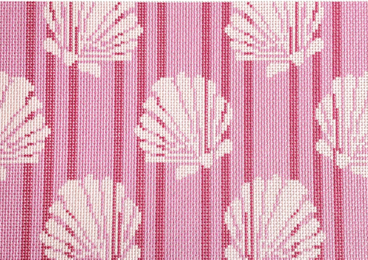 NTG TS099 - Shells/Stripes Clutch/Pink