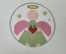 AbstractAngelOrnament-