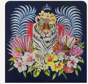 Tiger with Crown