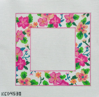 Pink Floral Frame