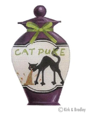 Cat Puke Poison Bottle
