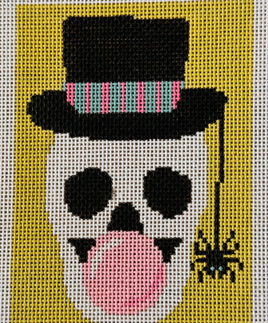 Bubble Gum Skull - Green