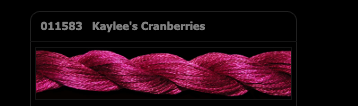 Threadworx O/D floss - Kaylees Cranberries - 11583