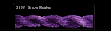 Threadworx O/D floss - Grape Shades - 1158