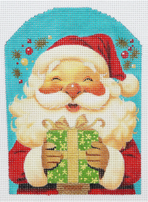 Santa Ornament 2